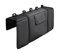 Chnegral - Cojín para puerta trasera con correas de fijación de cojín de portón trasero de protección de camión para transportar hasta 5 bicicletas