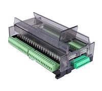 Chnegral Módulo de Tarjeta de Control Industrial PLC FX3U-48MT Controlador Lógico Programable 24 Entradas 24 Salidas 24 V 1A
