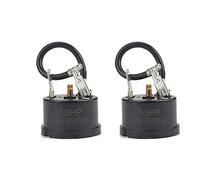 Chnegral Recambio Compresor Protector de Sobrecarga Térmica Refrigerador de 2 Piezas 1/5HP-150W para Mini Refrigerador, Centro de Vino