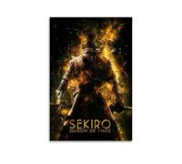 CHNPNGDE Sekiro Shadows Die Twice Lienzos, Murales, Cuadros Decorativos Para El Salón, Pinturas Para Habitaciones de Niños, Murales Modernos para Habitación de Niñas, Cuadros de Regalo 12 x 18