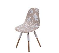 CHNSHOME Funda de Silla escandinava elástica Fundas para sillas de Comedor escandinavas 6 Piezas Funda de Silla Extensible Cubre Silla escandinava