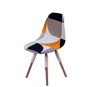 CHNSHOME Funda de Silla escandinava elástica Fundas para sillas de Comedor escandinavas 6 Piezas Funda de Silla Extensible Cubre Silla escandinava