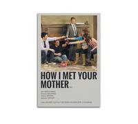 CHNT Póster de Cómo conocí a vuestra madre, lienzo para sala de estar, dormitorio, decoración del hogar, oficina, póster de pared para gimnasio, pintura artística de 12 x 18 pulgadas (30 x 45 cm)