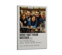 CHNT Póster de Cómo conocí a vuestra madre, lienzo para sala de estar, dormitorio, decoración del hogar, oficina, póster de pared, gimnasio, pintura artística, 20 x 30 cm