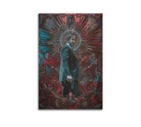 CHNT Póster de John Wick para pared, pintura en lienzo para sala de estar, dormitorio, decoración del hogar, oficina, póster de pared de gimnasio, pintura artística de 12 x 18 pulgadas (30 x 45 cm)