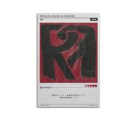 CHNT Póster de Rauw Alejandro para pared, pintura en lienzo para sala de estar, dormitorio, decoración del hogar, oficina, póster de pared, gimnasio, pintura artística, 30 x 45 cm