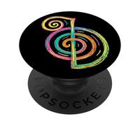 Cho KU Rei Symbol, Reiki, Power, Protection, Aura Flow PopSockets PopGrip Adhesivo