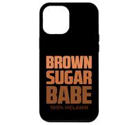 Choc. Lit 100% Melanin Black African American History Month Carcasa para iPhone 12 Pro MAX