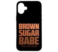 Choc. Lit 100% Melanin Black African American History Month Carcasa para iPhone 16 Plus