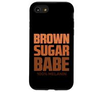 Choc. Lit 100% Melanin Black African American History Month Carcasa para iPhone SE (2020) / 7/8