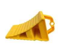 Chocks de rueda RV Portable resistente al desgaste amarillo neumático Chock