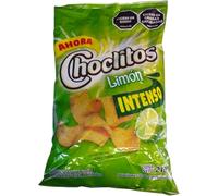 Choclitos Limón Intenso, Tortillas de Maíz Crocantes con Sabor a Limón, 210 g