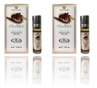 Choco Musk Concentrated Perfume Oil - 6ml Roll-On, Pack of 2 | Long-Lasting Alcohol-Free Attar for Men & Women | Rich Chocolate & Musk Fragrance