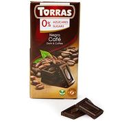 Torras Chocolate Negro Café sin Gluten sin Azúcar 75g
