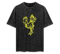 Chocobo Art VII Ff7 Ffxv Ff15 Retro Gamer Mens Black Graphic tee Printed Unisex T-Shirt Black 3XL