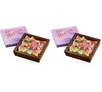 Chocolate Amatller - Chocolates Surtidos Flores Caja Selección bombones rellenos trufa 180g (Paquete de 2)
