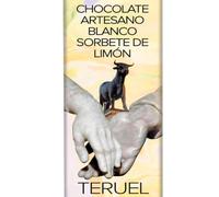 Chocolate Artesano Blanco con Sorbete de Limón