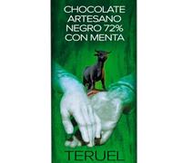 Chocolate Artesano Negro 72% con Menta