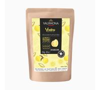 Chocolate blanco Valrhona Feves Inspiración Yuzu 100% Sabor y colorante natural 250 g