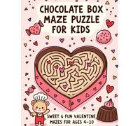 Chocolate Box Maze Puzzle for Kids - Sweet & Fun Valentine Mazes for Ages 4-10