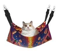 Chocolate Candy World - Hamaca para mascotas con estampado de polímero, hamaca para gatos, conejos, hurones, cachorros, animales pequeños