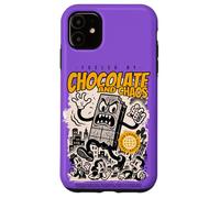 Chocolate & Chaos - Divertido arte gastronómico kawaii con actitud Carcasa para iPhone 11