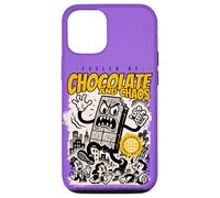 Chocolate & Chaos - Divertido arte gastronómico kawaii con actitud Carcasa para iPhone 12/12 Pro