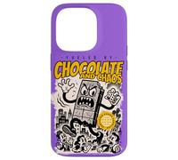 Chocolate & Chaos - Divertido arte gastronómico kawaii con actitud Carcasa para iPhone 14 Pro