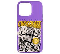 Chocolate & Chaos - Divertido arte gastronómico kawaii con actitud Carcasa para iPhone 15 Pro Max