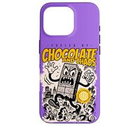Chocolate & Chaos - Divertido arte gastronómico kawaii con actitud Carcasa para iPhone 16 Pro