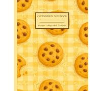 Chocolate Chip Cookie Charm Composition Notebook: Cozy Cottagecore Journal with Brown Butter Bliss College-Ruled 110 pages 7.5x9.25 (Violet Meadow)