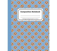 Chocolate Chip Cookie Composition Notebook College Ruled: School Book for Teens