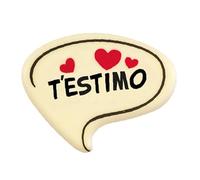 Chocolate comic t´estimo 36x45mm 72 unidades