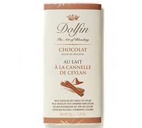Chocolate con Leche a la Canela de Ceylan 70gr. Dolfin. 15un.