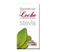 Chocolates Solé Chocolate Leche Stevia sin Gluten 100g