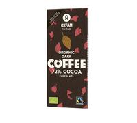 CHOCOLATE DE QUESO CON PIEZAS DE CAFÉ FAIR TRADE BIO 100 g - OXFAM