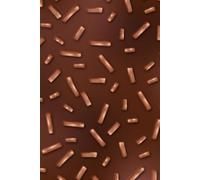 Chocolate Donut Dot Grid Notebook: 6x9, 150 Pages, Cute Chocolate Glaze Journal with Donut Inspired Design, Dot Grid Pages for Writing, Sketching, Notes, and Planning (Sweet Collection)