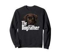 Chocolate Lab Dad El Perro Padre Brown Labrador Papá Sudadera