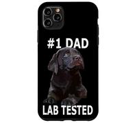 Chocolate Lab Dad The Lab Padre Labrador Retriever Puppy Carcasa para iPhone 11 Pro Max