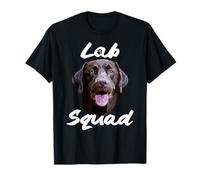 Chocolate Lab Dog Lover Brown Labrador Retriever Love Camiseta