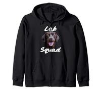 Chocolate Lab Dog Lover Brown Labrador Retriever Love Sudadera con Capucha