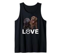 Chocolate Lab Dog Lover Labrador Love Brown Labrador Dog Camiseta sin Mangas