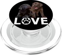 Chocolate Lab Dog Lover Labrador Love Brown Labrador Dog PopSockets PopGrip para MagSafe