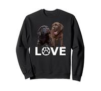 Chocolate Lab Dog Lover Labrador Love Brown Labrador Dog Sudadera