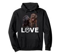Chocolate Lab Dog Lover Labrador Love Brown Labrador Dog Sudadera con Capucha