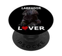 Chocolate Lab Lover Brown Lab Dog Labrador Retriever PopSockets PopGrip Adhesivo