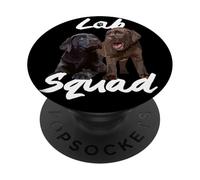 Chocolate Lab Lover Labrador Love Brown Lab Retriever PopSockets PopGrip Adhesivo