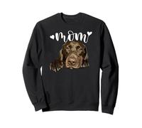 Chocolate Lab Mamá Brown Labrador Mamá El Perro Madre Laboratorio Chica Sudadera