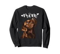 Chocolate Lab Mom Brown Labrador Mama The Lab Mother Lab Dog Sudadera