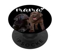 Chocolate Lab Mom The Lab Mother Brown Labrador Mama Lab Dog PopSockets PopGrip Adhesivo